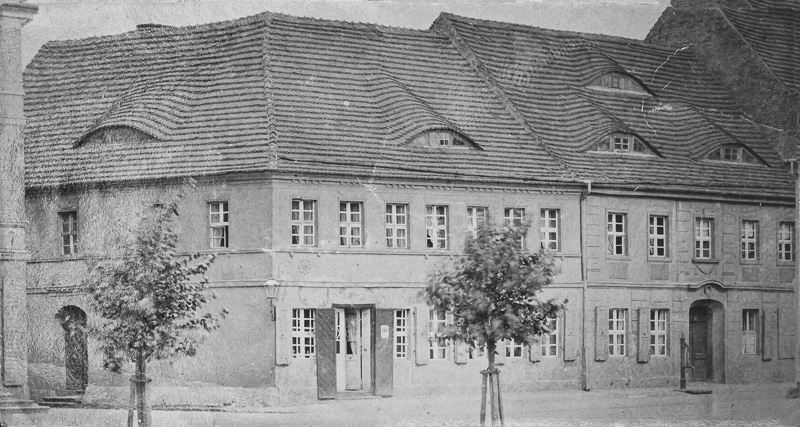 Stadthaus Markt 9 um 1895, Quelle: Sammlung Dr. Rüdiger Stöhr